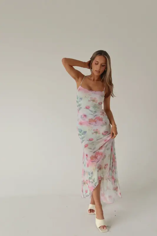 Stella Floral Maxi Dress