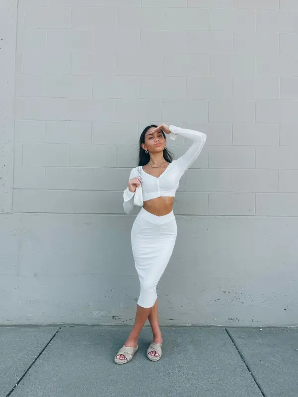 Addison Knit Skirt Set